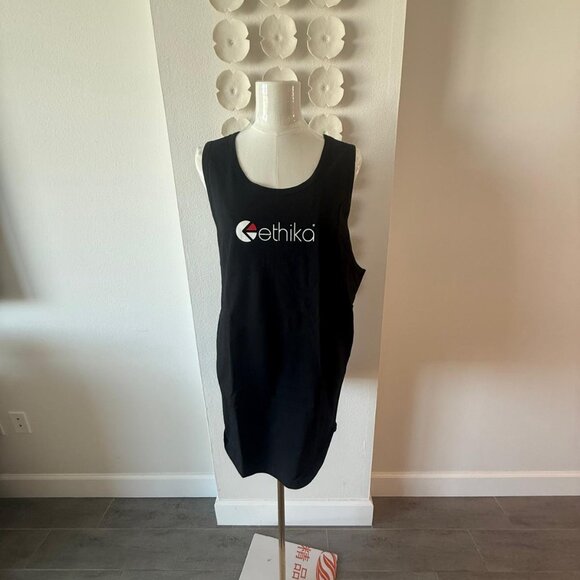 Ethika Tank Top XL Black Logo Muscle Tee Men’s Sleeveless NWT Streetwear Gym - Picture 6 of 6